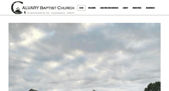 Desktop Screenshot of calvarybyesville.org
